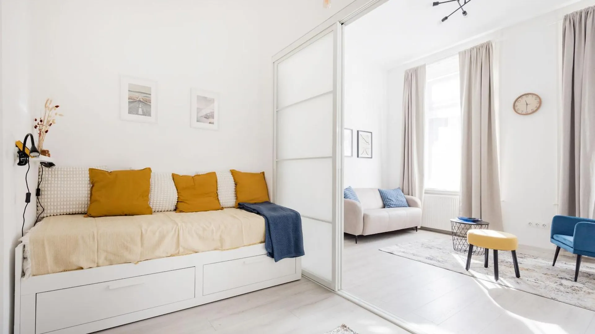 Apartament Bright And Cozy Urban Getaway Budapeszt